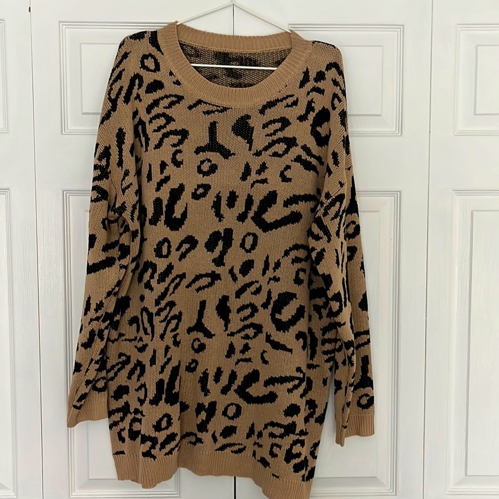 Amazon Leopard Sweater